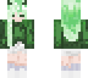 green elf girl