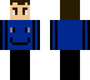 guy with blue jacket