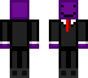 help tux but backwards and purple