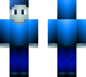 just blue