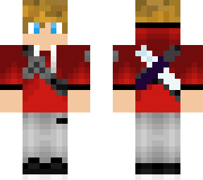kirito mixed with first skin i made