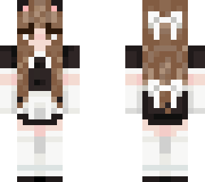 me in a maid outfit