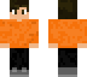 orange shirt