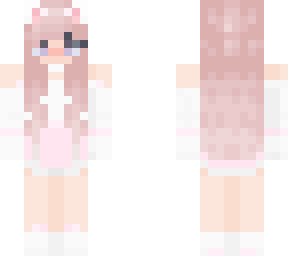 pink neko girl