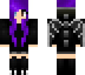 purple dragon girl