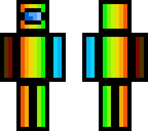 rainbow among us character