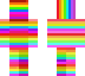 rainbow skin!!!!