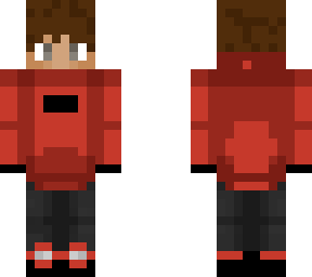 red and black