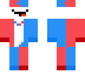 red and blue is cool