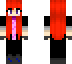 Red hair suit | Minecraft Skin