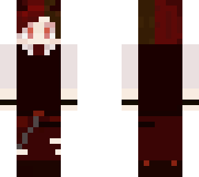 red school boy skin