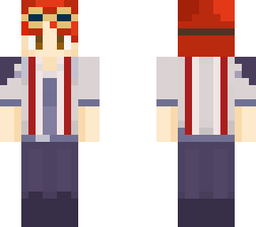 robbo with workers outfit and goggles