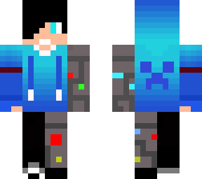 robot blue guy