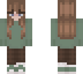 sage green sweater :0
