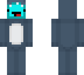 skeppy in a shark oneise (: