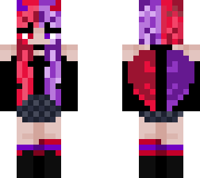 split dye girl with wings