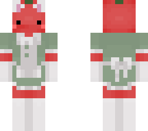 tomato green maid outfit