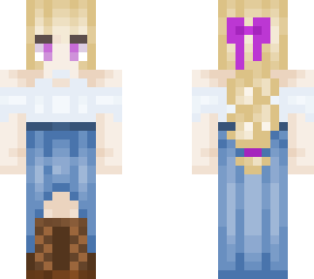 violet pirate girl