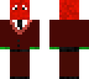 water melon in suit