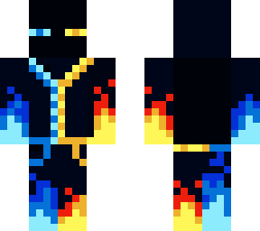 weird half and half enderman
