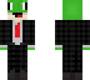 $frog in suit$