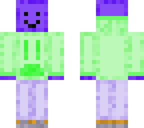 a purple dude