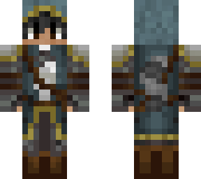 amon solomon - human rogue character (non-slim version)