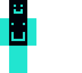 aqua&black smile!