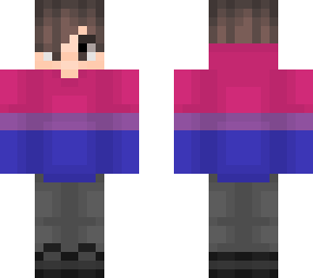 bi***ual flag skin