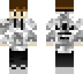 black and white hoodie! -reskin-