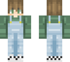 boy in overalls
