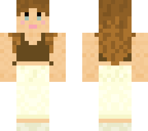 brown haired girl
