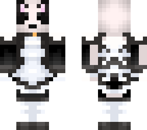 cat maid panda