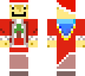 christmas blond boy