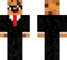 cookie with a suit