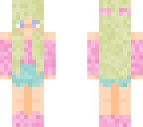 cute pink girl
