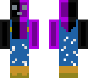 farmer black and purples slime