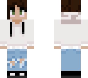 female wearing headphones and sweatshirt ( two layers )