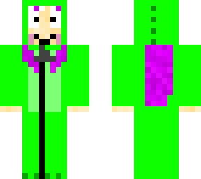 girl in a dino onesie