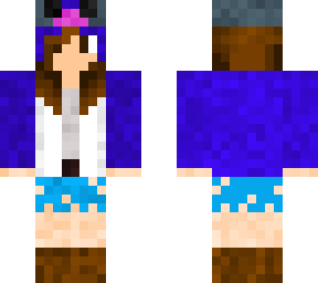 girl skin brown hair