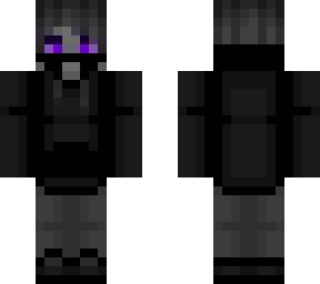 grayscale purple skin thing