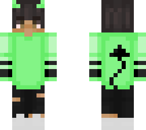 green devil boy