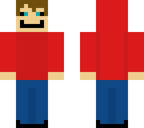 guy in a red hoodie