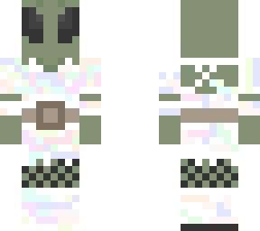 holographic stylish alien