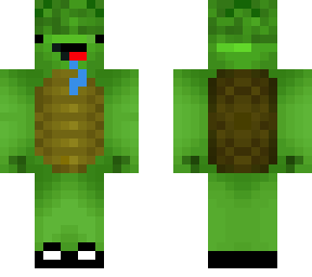 improved turtle with turtle helmet