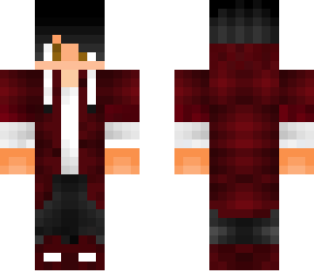 me in casual clothes, but red not blue