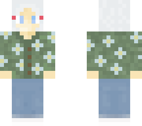 me with that one flower sweater