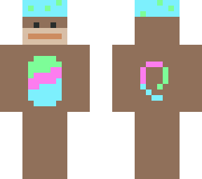 neon monkey skin