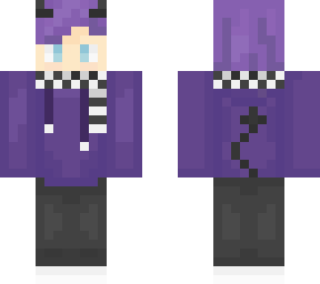purple demon boy