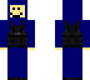 quackity blue cool skin
